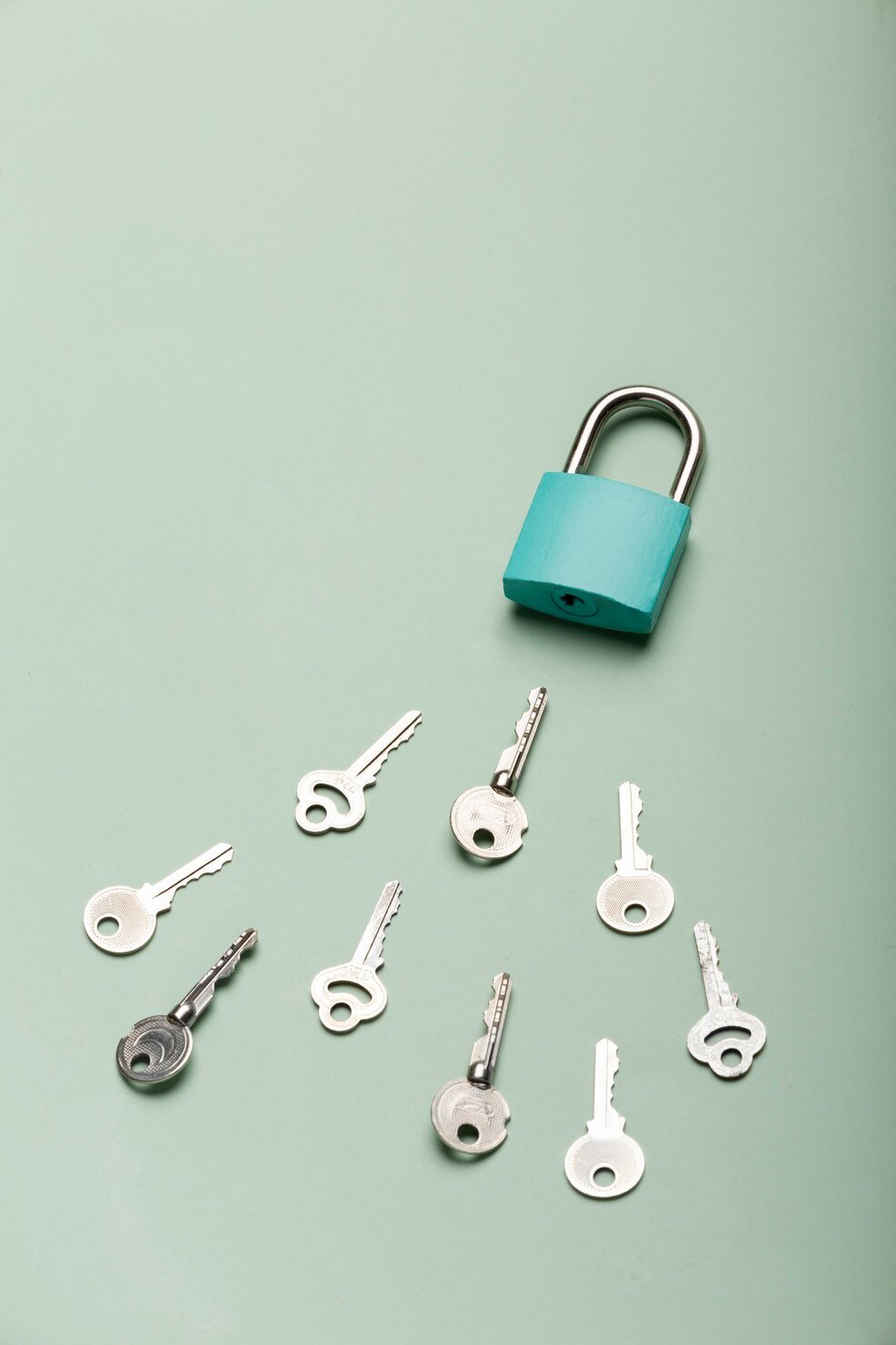door and keys
